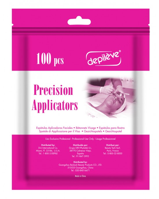 Precision Facial  Spatulas 100pcs 