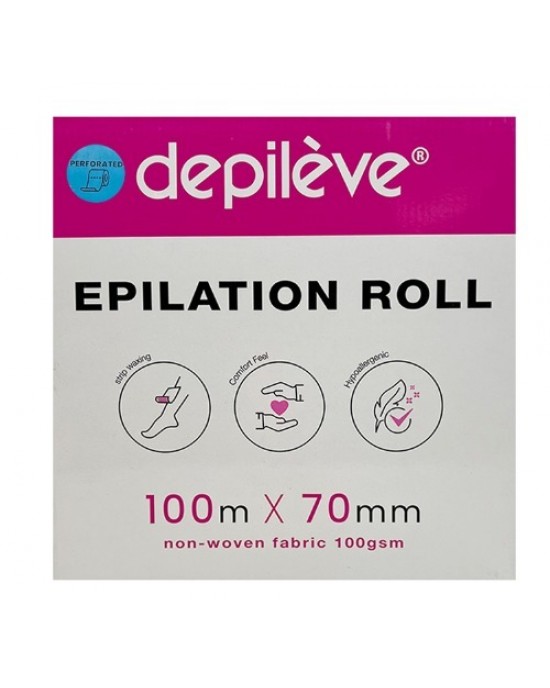Depileve Epilation Roll 100gsm PERFORATED
